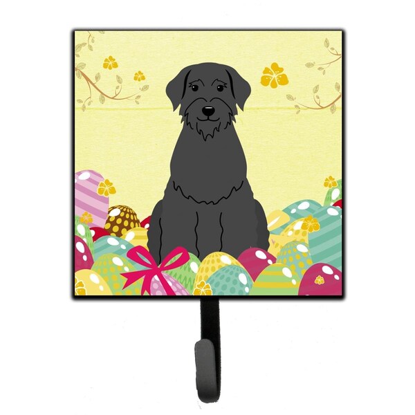 Carolines Treasures Easter Eggs Giant Schnauzer Leash or Key Holder BB6066SH4 - main